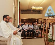 Palácio Iguaçu recebe imagem peregrina de Nossa Senhora do Rocio, Padroeira do Paraná