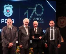 Governo comemora 170 anos da Polícia Civil do Paraná com homenagens e reconhecimento