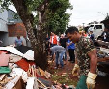 Governador acompanha atendimento à população de Dois Vizinhos e reforça apoio a municípios