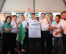 Governador entrega obras no Trevo Gauchão e a duplicação da PR-323 em Umuarama