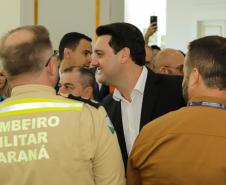 Governador entrega 142 novas viaturas para a Polícia Militar e caminhões para Defesa Civil