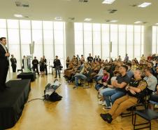 Governador entrega 142 novas viaturas para a Polícia Militar e caminhões para Defesa Civil