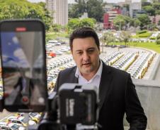 Governador entrega 142 novas viaturas para a Polícia Militar e caminhões para Defesa Civil