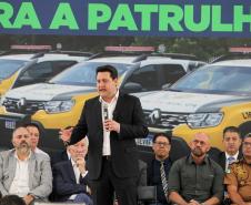 Governador entrega 142 novas viaturas para a Polícia Militar e caminhões para Defesa Civil