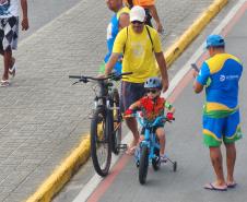 Passeio ciclístico é opção de exercício e lazer dentro do Verão Maior Paraná