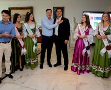 Governador destaca a importância da Festa da Uva de Colombo no calendário turístico