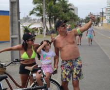 Passeio ciclístico é opção de exercício e lazer dentro do Verão Maior Paraná