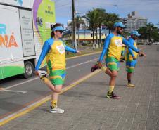 Passeio ciclístico é opção de exercício e lazer dentro do Verão Maior Paraná