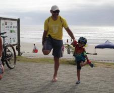 Passeio ciclístico é opção de exercício e lazer dentro do Verão Maior Paraná