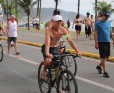 Passeio ciclístico é opção de exercício e lazer dentro do Verão Maior Paraná