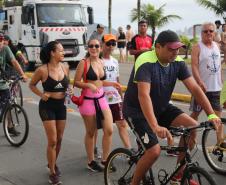 Passeio ciclístico é opção de exercício e lazer dentro do Verão Maior Paraná