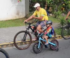 Passeio ciclístico é opção de exercício e lazer dentro do Verão Maior Paraná