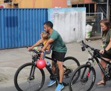 Passeio ciclístico é opção de exercício e lazer dentro do Verão Maior Paraná