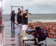 Segunda semana de shows nas praias termina com muito sertanejo para 110 mil pessoas