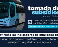 Agepar consultará usuários do transporte metropolitano para melhorar serviço