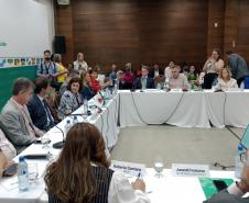 Reuniao do Comite de enfrentamento a Dengue no Palacio Iguacu, nesta quarta-feira (28).