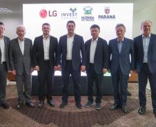 Paraná firma acordo com a LG para receber nova fábrica no Brasil