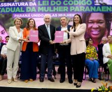 Vice Governador Darci Piana participa do lançamento do código estadual da mulher paranaense.