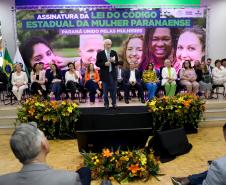 Vice Governador Darci Piana participa do lançamento do código estadual da mulher paranaense.