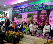 Vice Governador Darci Piana participa do lançamento do código estadual da mulher paranaense.