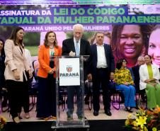 Vice Governador Darci Piana participa do lançamento do código estadual da mulher paranaense.