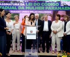 Vice Governador Darci Piana participa do lançamento do código estadual da mulher paranaense.