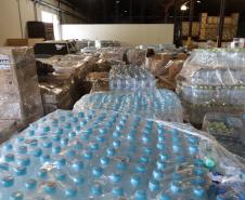 Campanha do Estado chega a 13,2 mil toneladas de doações enviadas ao Rio Grande do Sul
