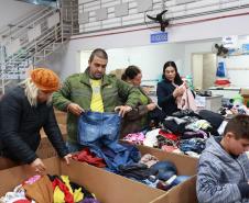 Campanha do Estado chega a 13,2 mil toneladas de doações enviadas ao Rio Grande do Sul