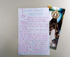 Carta enviada por uma moradora de Loanda, no Noroeste do Paraná, em apoio às pessoas que estão trabalhando nos resgates.