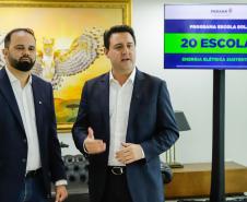 Governador anuncia pacote para educação com seis novas escolas, ampliações e placas solares
