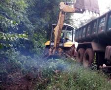 Equipes do DER/PR ajudam a recuperar rodovias de duas cidades no Rio Grande do Sul