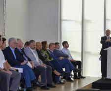 O governador Carlos Massa Ratinho Junior participa nesta quarta-feira (19), do lançamento Programa Rota do Progresso no Palácio Iguaçu.