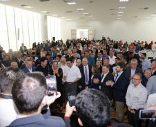 O governador Carlos Massa Ratinho Junior participa nesta quarta-feira (19), do lançamento Programa Rota do Progresso no Palácio Iguaçu.