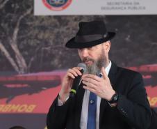 O governador Carlos Massa Ratinho Junior entregou nesta segunda-feira (3) 39 novos veículos para reforçar os trabalhos do Corpo de Bombeiros do Paraná.