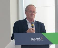 O governador Carlos Massa Ratinho Junior participa nesta quarta-feira (19), do lançamento Programa Rota do Progresso no Palácio Iguaçu.