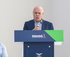 O governador Carlos Massa Ratinho Junior participa nesta quarta-feira (19), do lançamento Programa Rota do Progresso no Palácio Iguaçu.