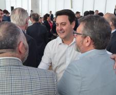 O governador Carlos Massa Ratinho Junior participa nesta quarta-feira (19), do lançamento Programa Rota do Progresso no Palácio Iguaçu.