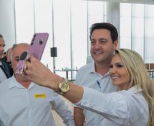 O governador Carlos Massa Ratinho Junior participa nesta quarta-feira (19), do lançamento Programa Rota do Progresso no Palácio Iguaçu.