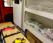 Curitiba, 10 de junho de 2024 - O Governo do Paraná investe em novas ambulâncias do Serviço Integrado de Atendimento ao Trauma em Emergência (Siate).