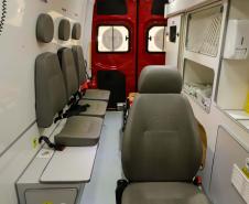 Curitiba, 10 de junho de 2024 - O Governo do Paraná investe em novas ambulâncias do Serviço Integrado de Atendimento ao Trauma em Emergência (Siate).