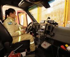 Curitiba, 10 de junho de 2024 - O Governo do Paraná investe em novas ambulâncias do Serviço Integrado de Atendimento ao Trauma em Emergência (Siate).