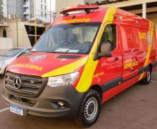 Curitiba, 10 de junho de 2024 - O Governo do Paraná investe em novas ambulâncias do Serviço Integrado de Atendimento ao Trauma em Emergência (Siate).