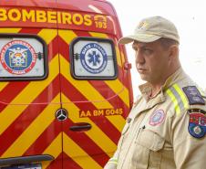 Curitiba, 10 de junho de 2024 - O Governo do Paraná investe em novas ambulâncias do Serviço Integrado de Atendimento ao Trauma em Emergência (Siate).
