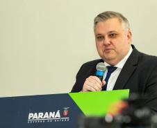 Curitiba, 24 de junho de 2024 - Governador Carlos Massa Ratinho Junior anunciou investimentos de R$ 505 milhões em energia e infraestrutura de gás canalizado para acelarar o crescimento do Paraná.