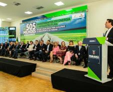 Curitiba, 24 de junho de 2024 - Governador Carlos Massa Ratinho Junior anunciou investimentos de R$ 505 milhões em energia e infraestrutura de gás canalizado para acelarar o crescimento do Paraná.