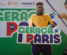 Governador em exercício Darci Piana participa do evento Transformando Pessoas, Formando Vencedores, evento que reuniu atletas e técnicos paranaenses que vão participar dos Jogos Olímpicos e Paralímpicos de Paris 2024. 