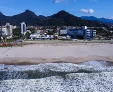 Obras de revitalização da orla de Matinhos alcançam 94,21% no mês de maio