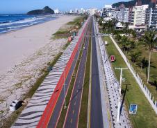 Obras de revitalização da orla de Matinhos alcançam 94,21% no mês de maio