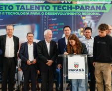 Governador Carlos Massa Ratinho Junior lança o projeto Talento Tech-PR.