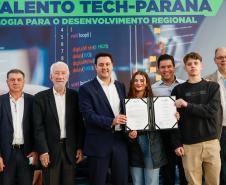 Governador Carlos Massa Ratinho Junior lança o projeto Talento Tech-PR.